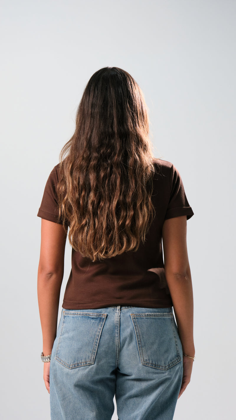 Everyday Essential Tee - Brown