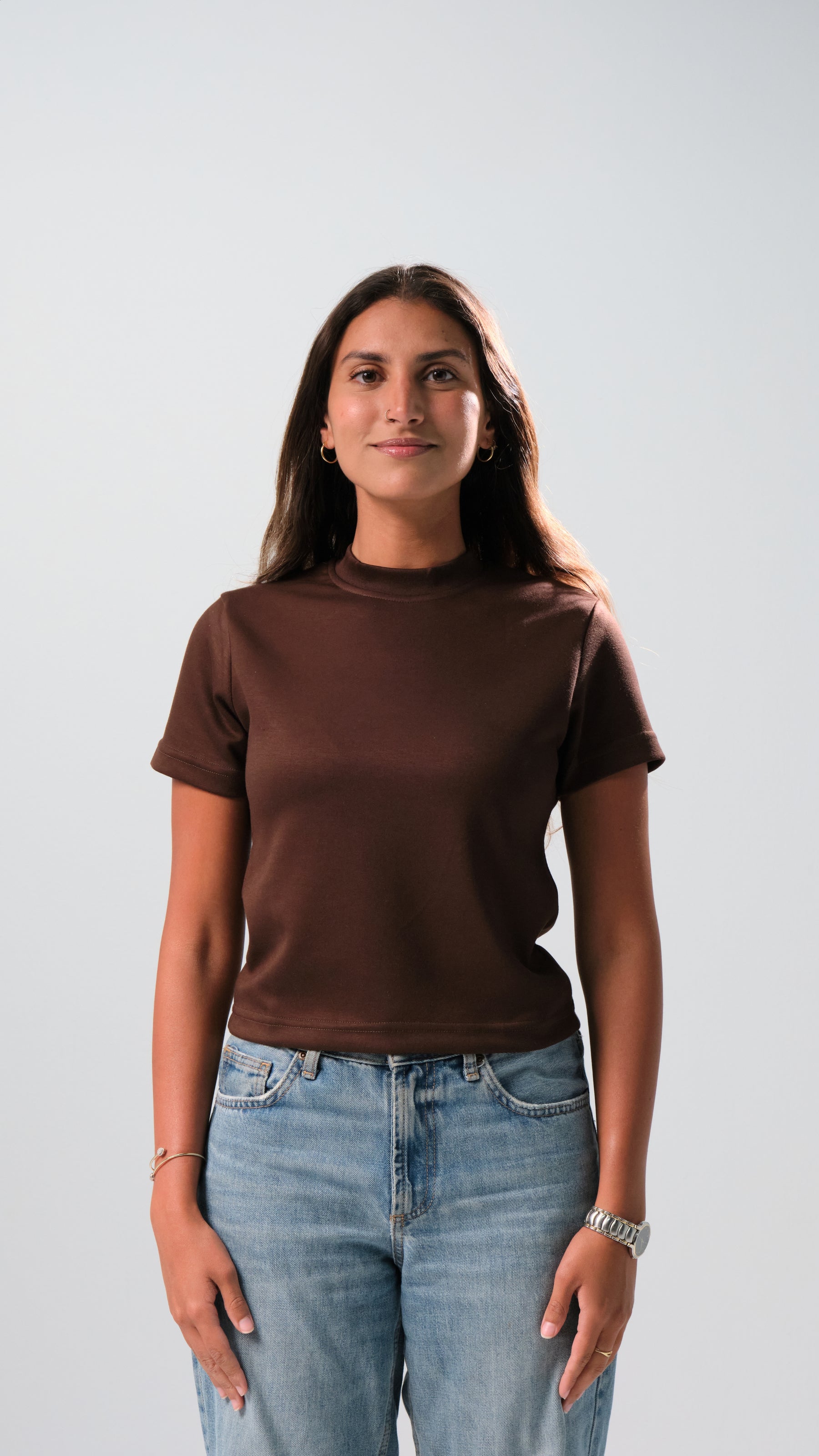 Everyday Essential Tee - Brown