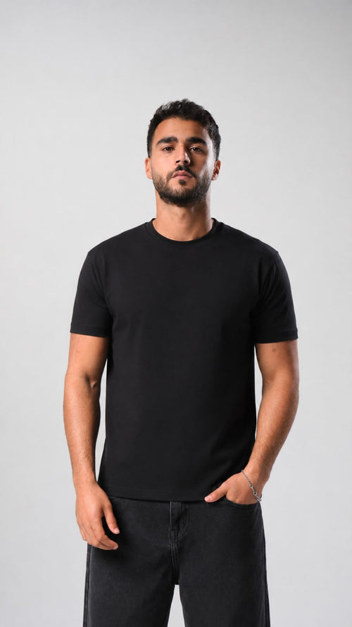 Basic Essential Tee - Black
