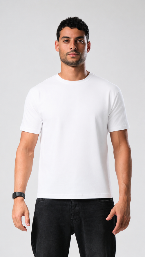 Basic Essential Tee - White